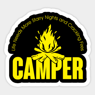 Camper Sticker